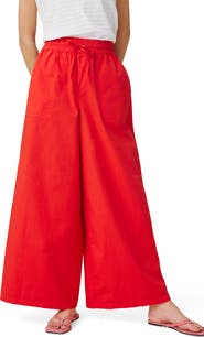 Splendid Mallory Wide Leg Poplin Pants