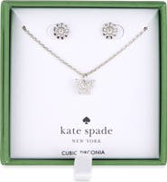 Kate Spade New York Daisy & Pavé Butterfly 2-Piece Jewelry Set