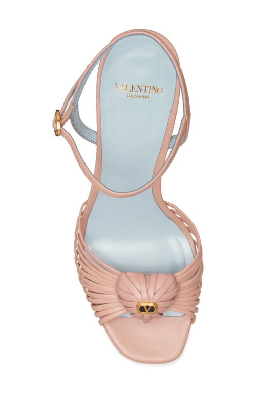 Valentino Garavani Royal Platform Sandal In Pink