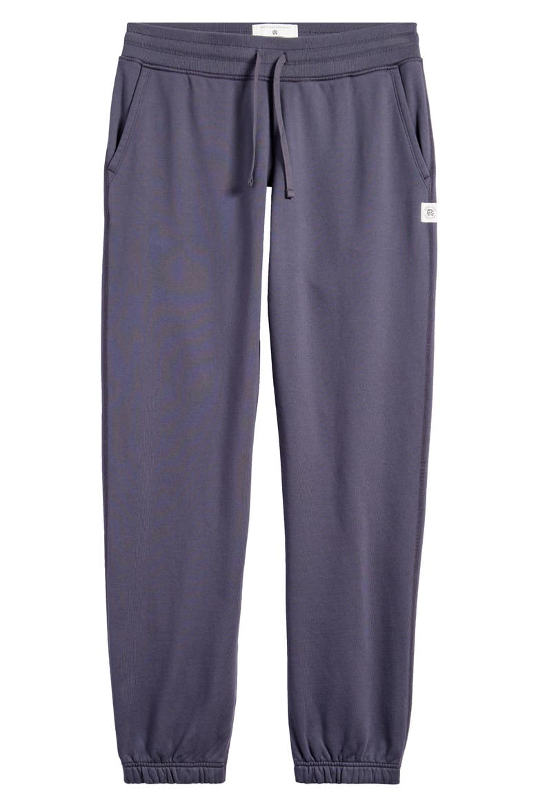 Midweight Cotton Terry Sweatpants, Main, color, MIDNIGHT