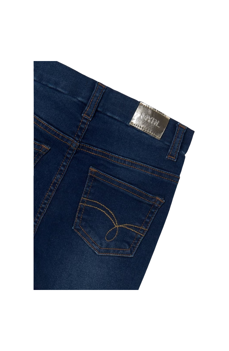 Mayoral Basic Skinny Jeans, Alternate, color, Navy