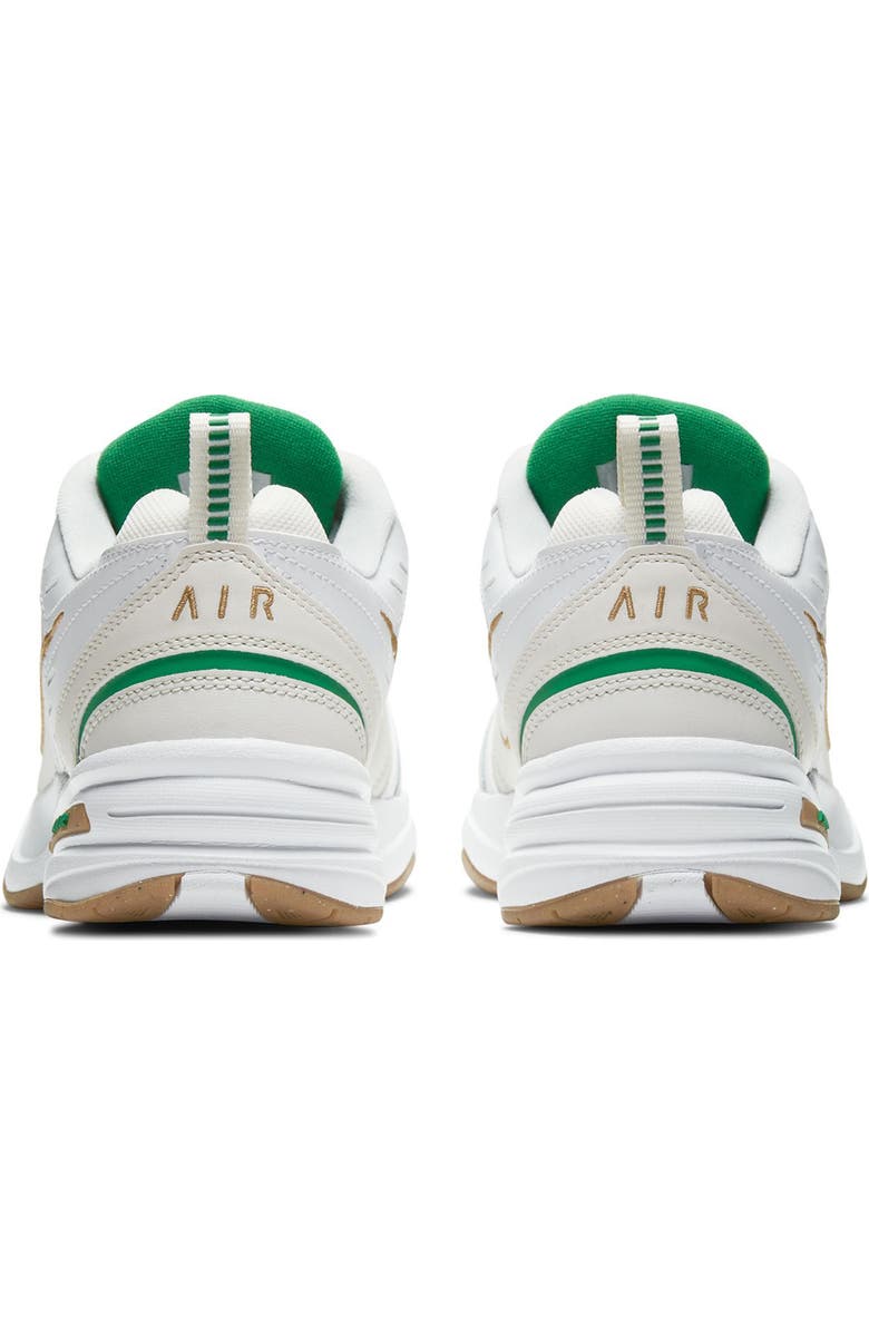 Nike Air Monarch IV Training Sneaker, Alternate, color, White/ Metallic Gold