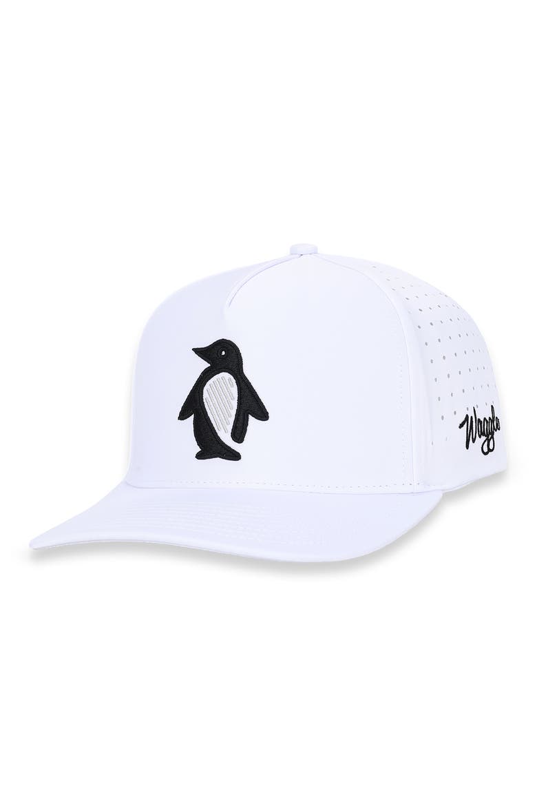 Waddle Wedge Baseball Cap, Main, color, WHITE