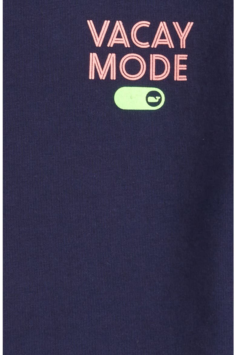Kids' Vacay Mode Cotton Graphic T-Shirt, Alternate, color, NAUTICAL NAVY