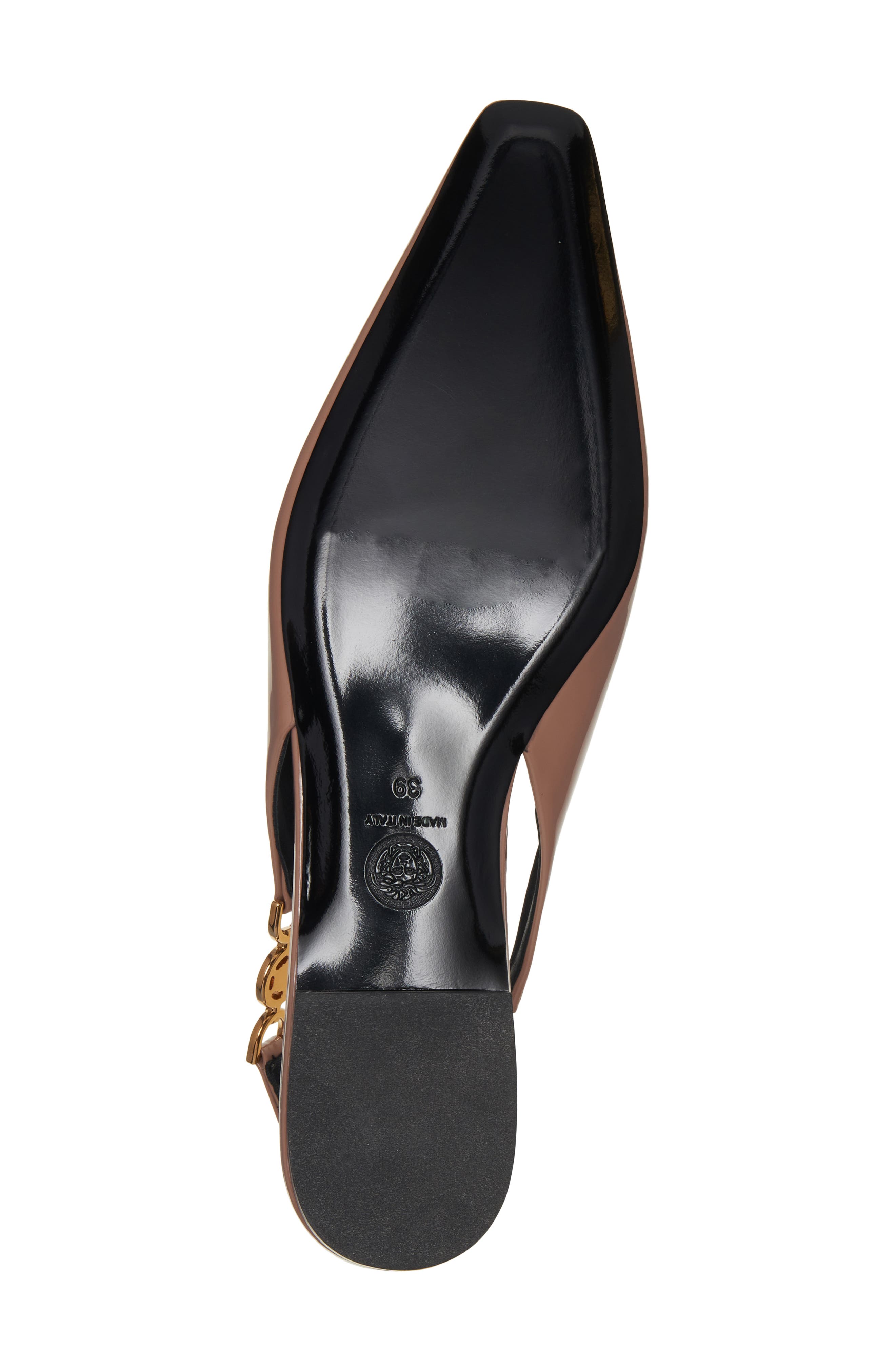 Versace Medusa '95 Slingback Flat, Alternate, color, 