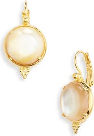 Gas Bijoux Serti Drop Earrings