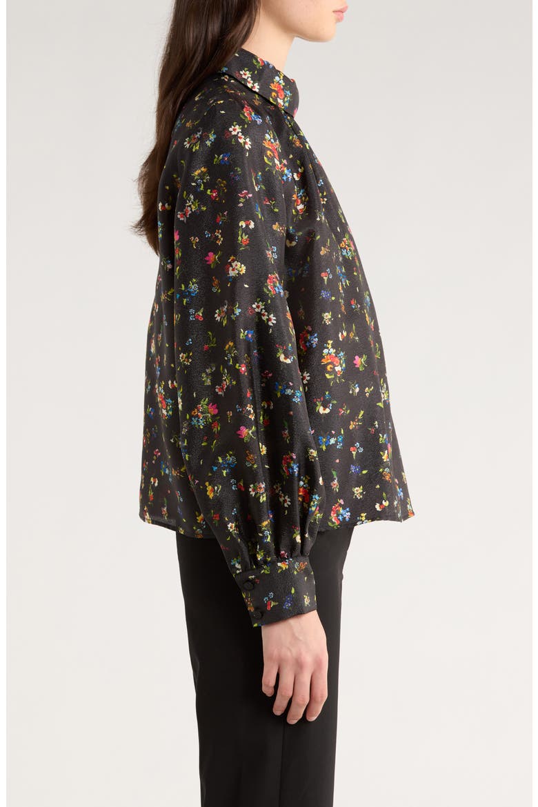 Floral Print Top, Alternate, color, MAGNOLIA GARDEN
