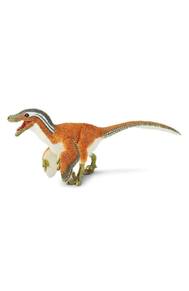 Safari Ltd. Feathered Velociraptor Toy, Alternate, color, NO COLOR