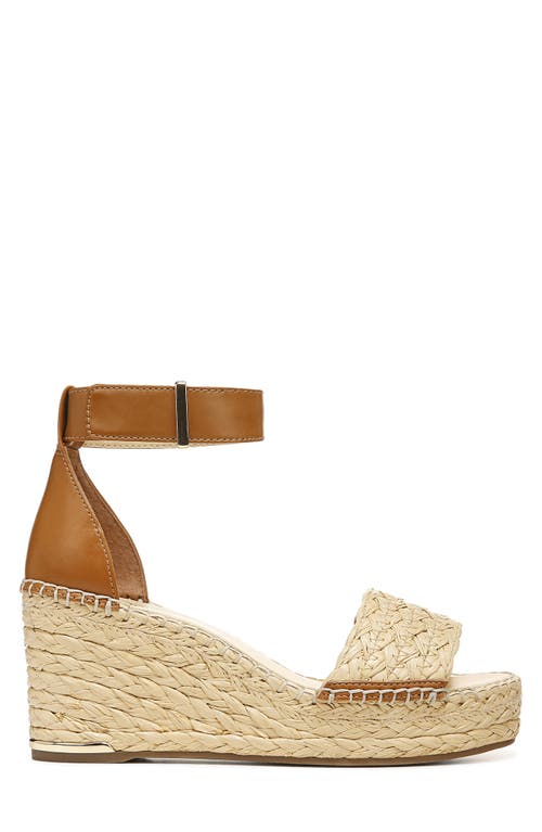 Franco Sarto Clemens Espadrille Platform Wedge Sandal In Natural