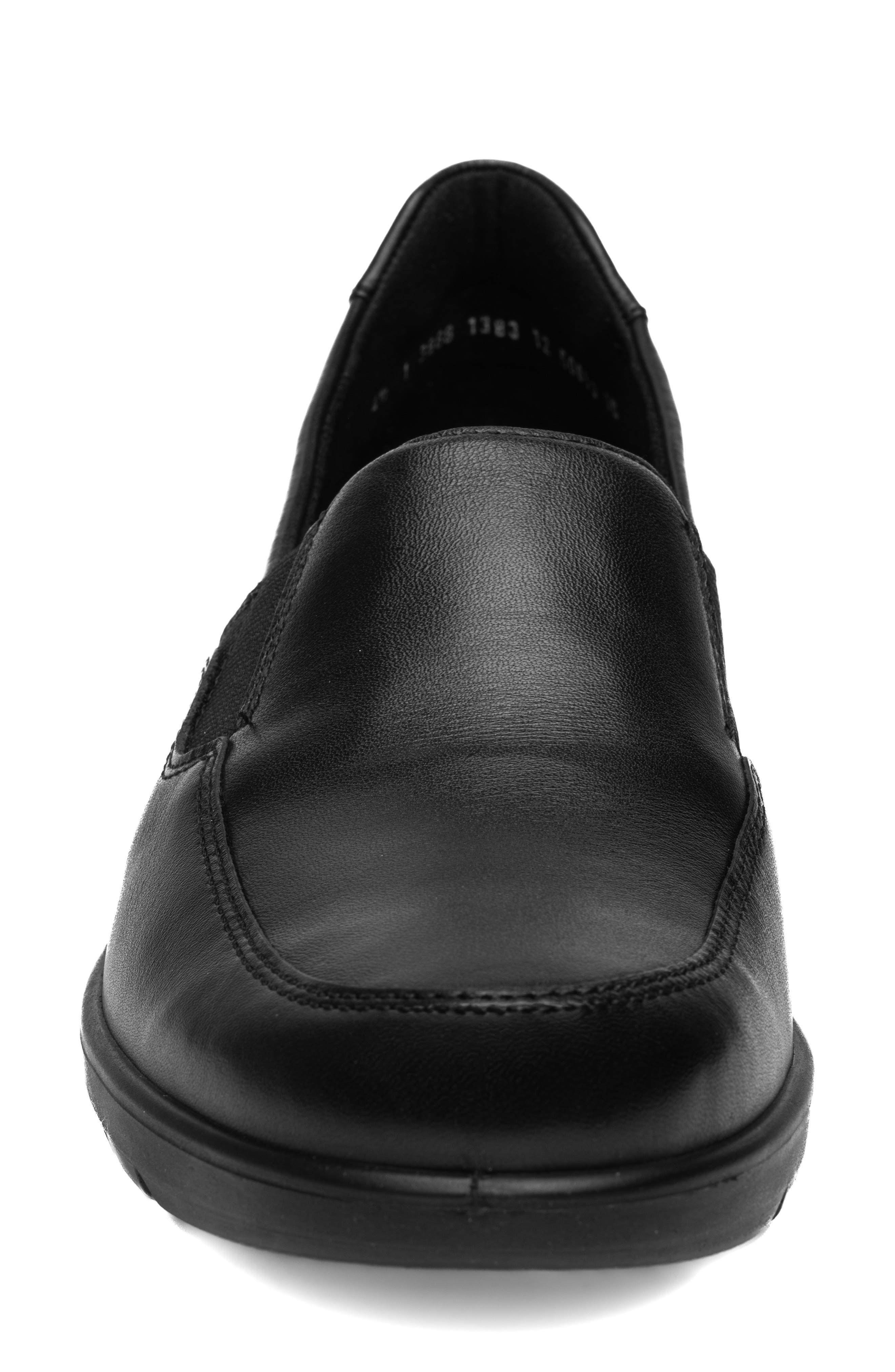 Zen Wedge Loafer, Alternate, color, BLACK