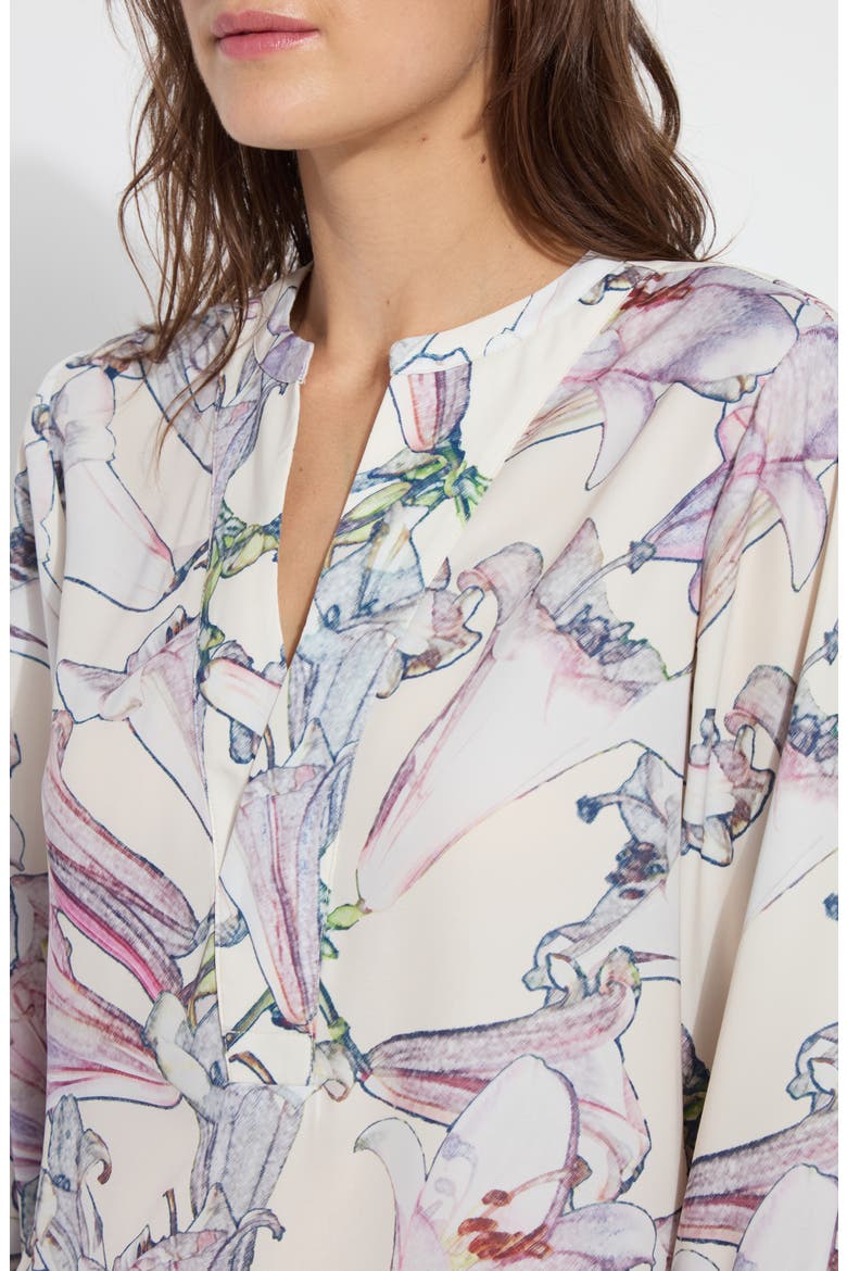 Yola Woven Top, Alternate, color, FRENCH BOUQUET