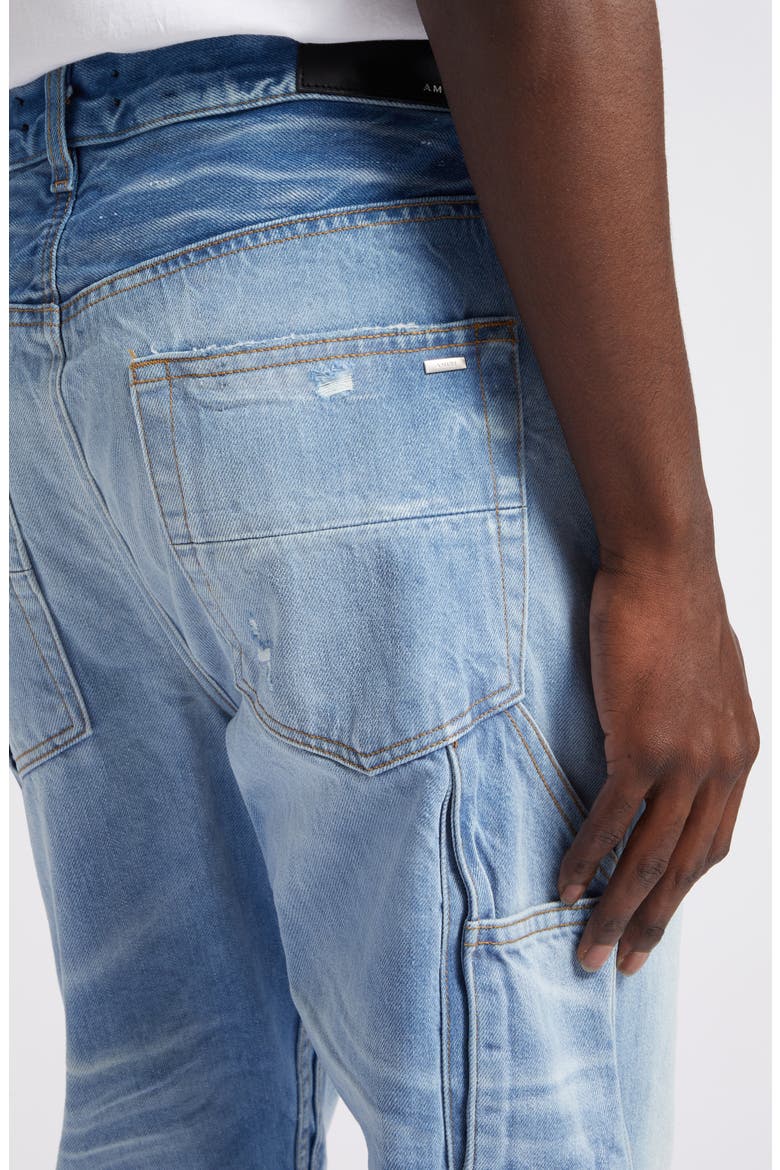 Denim Carpenter Pants, Alternate, color, FADED INDIGO