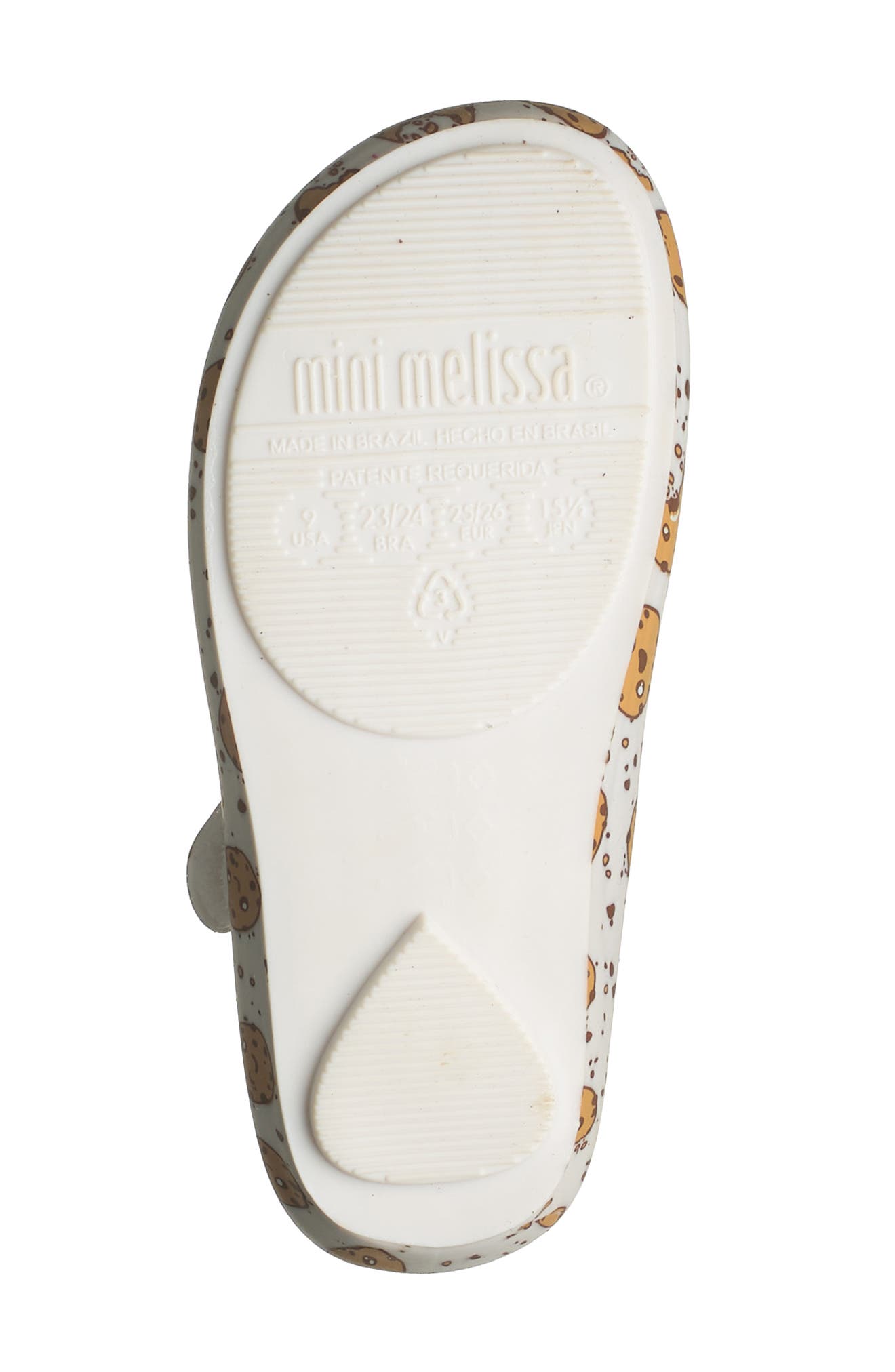Mini Melissa Kids' Mini Melissa Ultragirl Candy Mary Jane, Alternate, color, White/ Beige