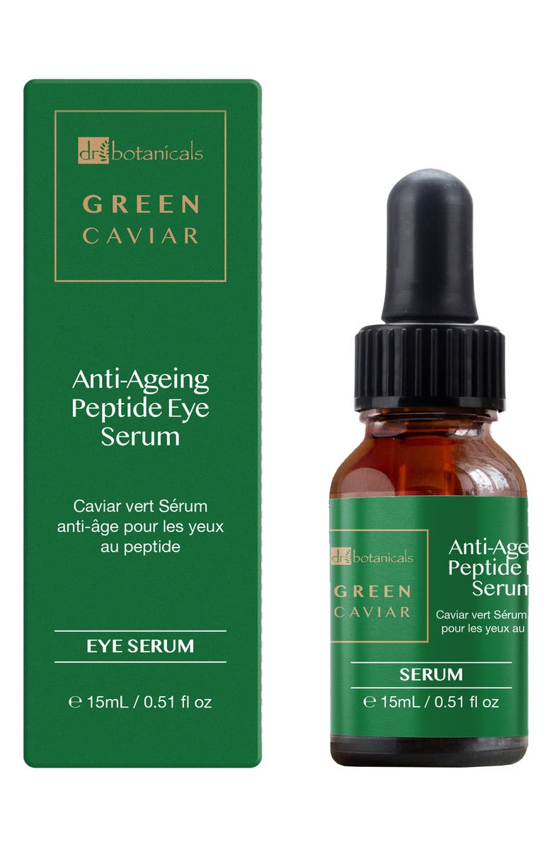DR BOTANICALS Green Caviar Anti-Ageing Peptide Eye Serum 15ml, Alternate, color,
