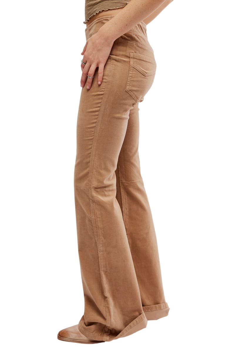 Free People Penny Corduroy Flare Pants, Alternate, color,