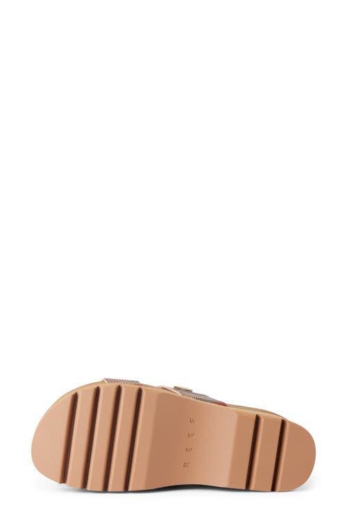 Reef Cushion Vista Higher Platform Slide Sandal