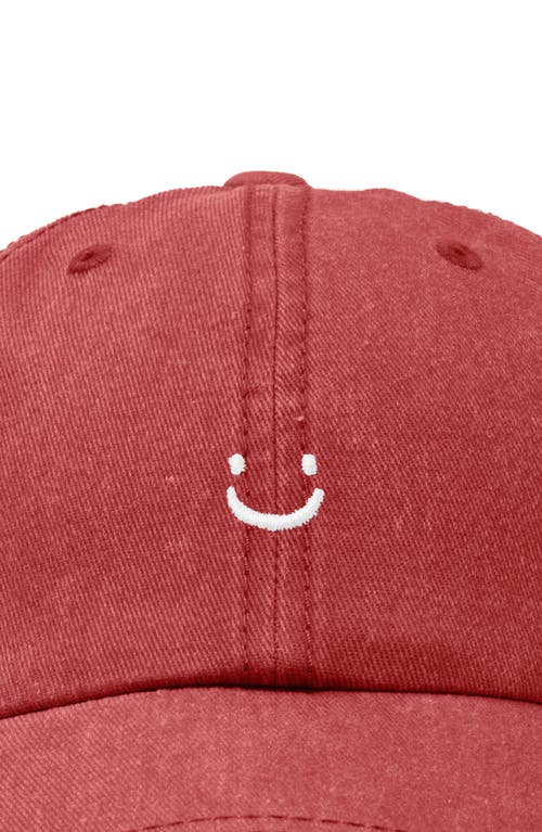 DALIX DALIX LIL SMILE EMBROIDERED CASUAL HAT 