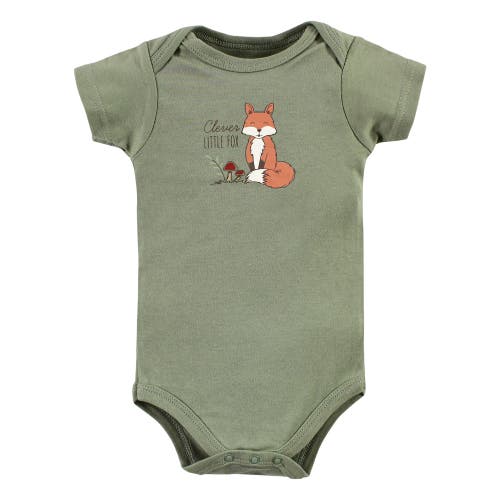 Hudson Baby Soft Cotton Bodysuit Triple Pack