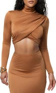 JLUXLABEL Nessa Slinky Crop Satin Top