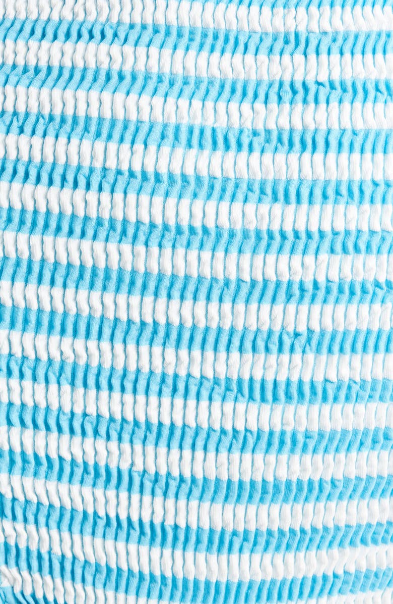 CLEONIE Aquatic Colorblock Cutout One-Piece Swimsuit, Alternate, color, 