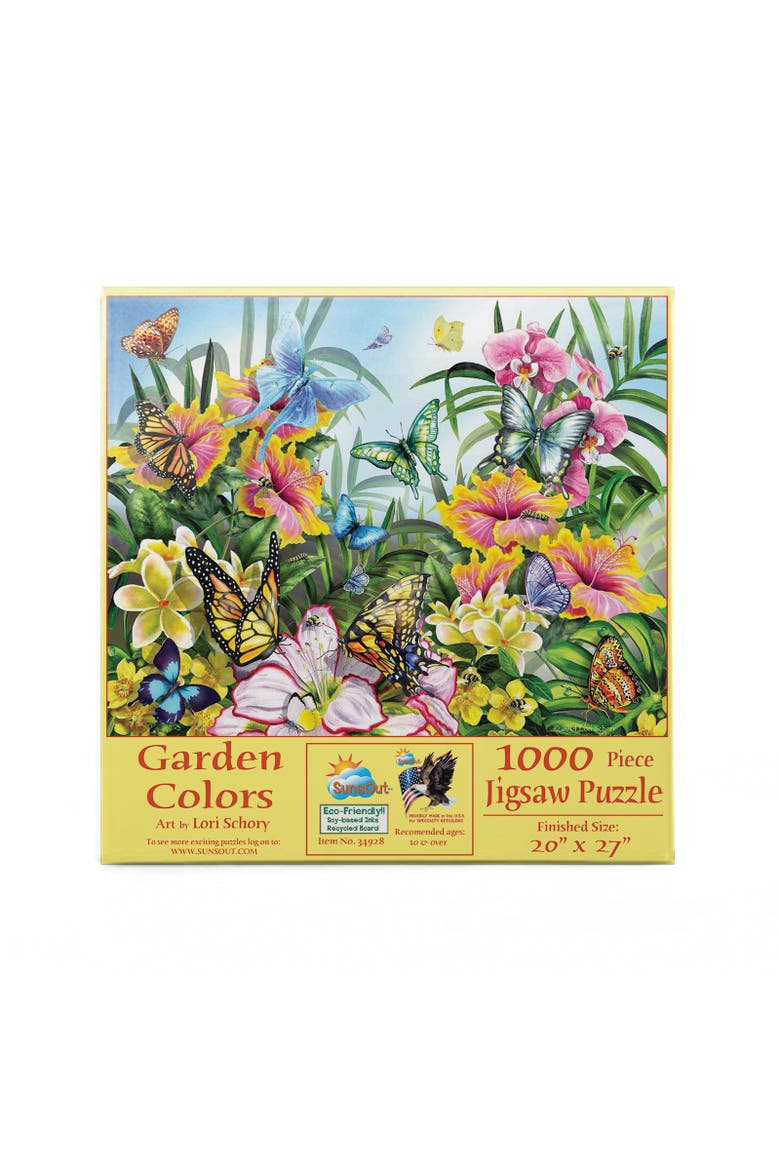 Garden Colors 1000 piece Jigsaw Puzzle for Adults, Alternate, color, Multicolor