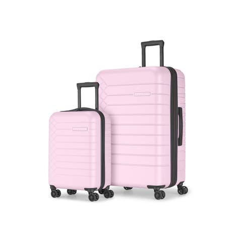 Mecca 2 Piece Hardside Luggage Set with Expansion