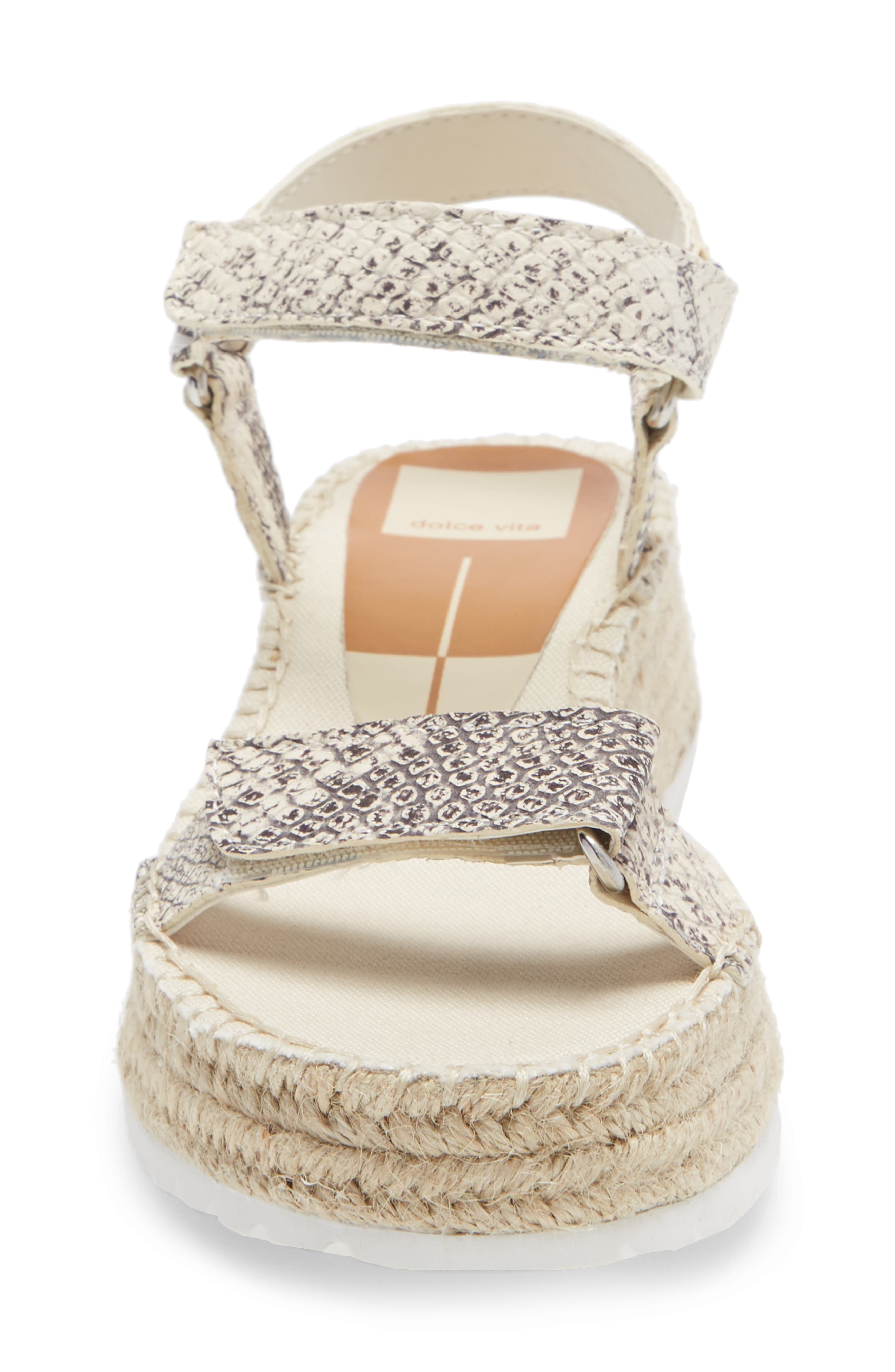 Dolce Vita Myra Espadrille Wedge Sandal, Alternate, color, 