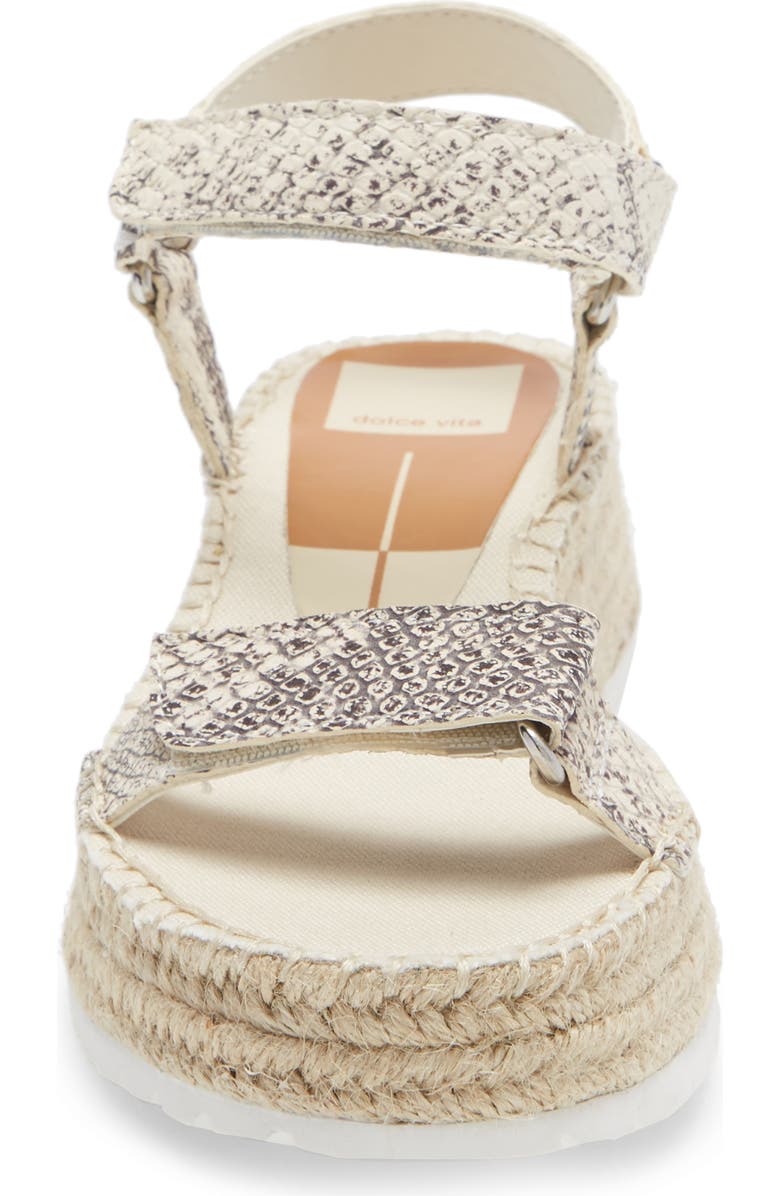 Dolce Vita Myra Espadrille Wedge Sandal, Alternate, color,