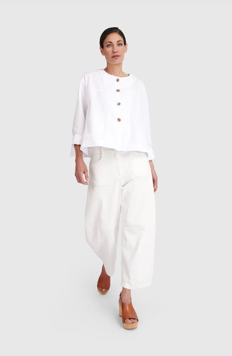 Alembika Side Streets Topper Jacket, Alternate, color, White