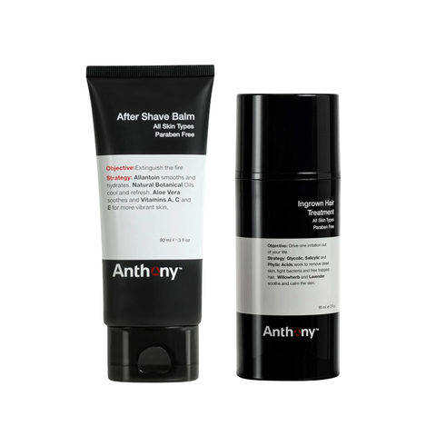 After-Shave Razor Bumps and Ingrown Hair Treatment Duo
