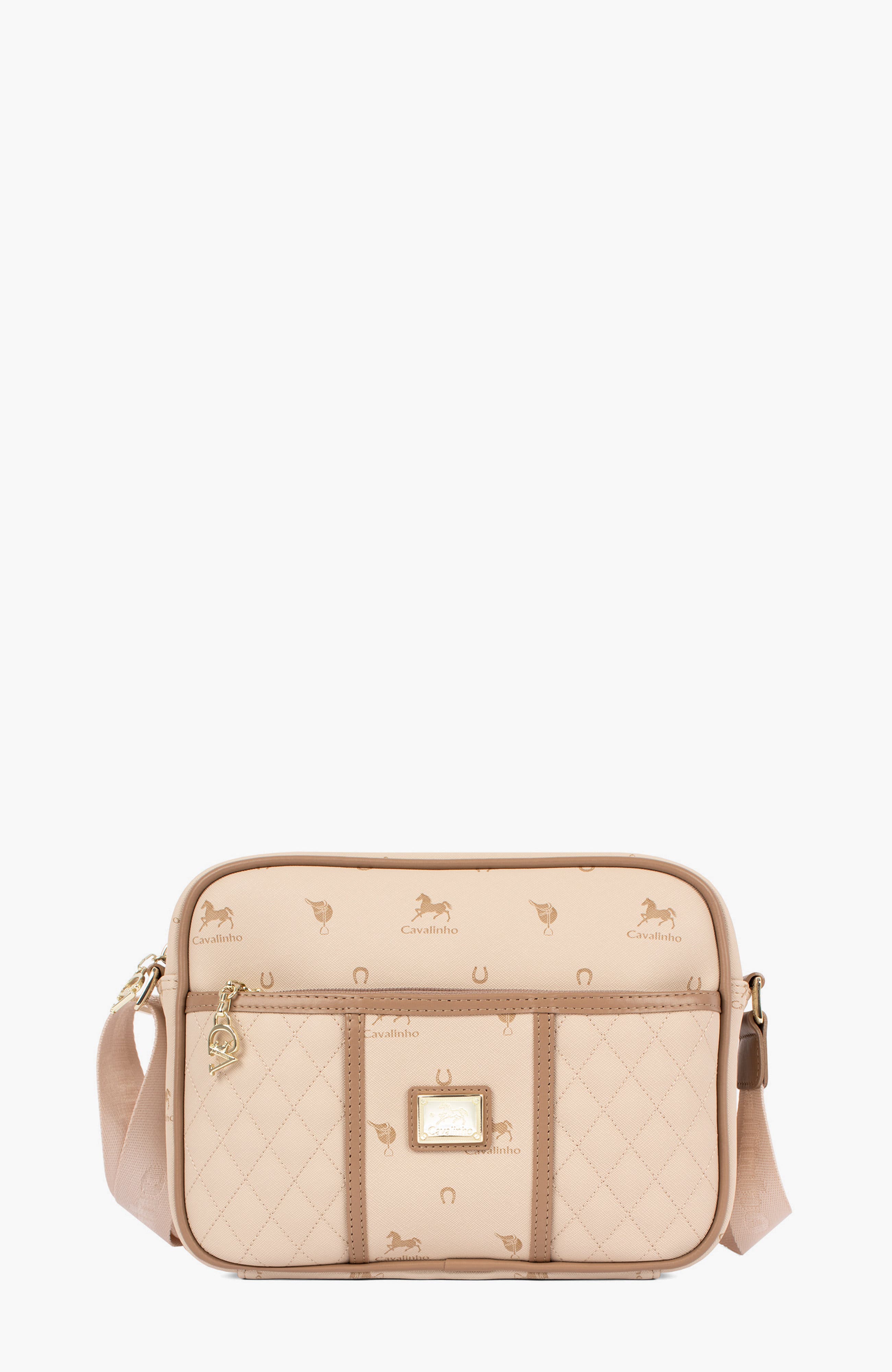Di Cavallo 324 Crossbody Bag, Main, color, Beige
