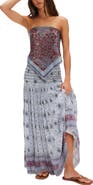 Free People Ravenna Tie Dye Gauze Maxi Skirt