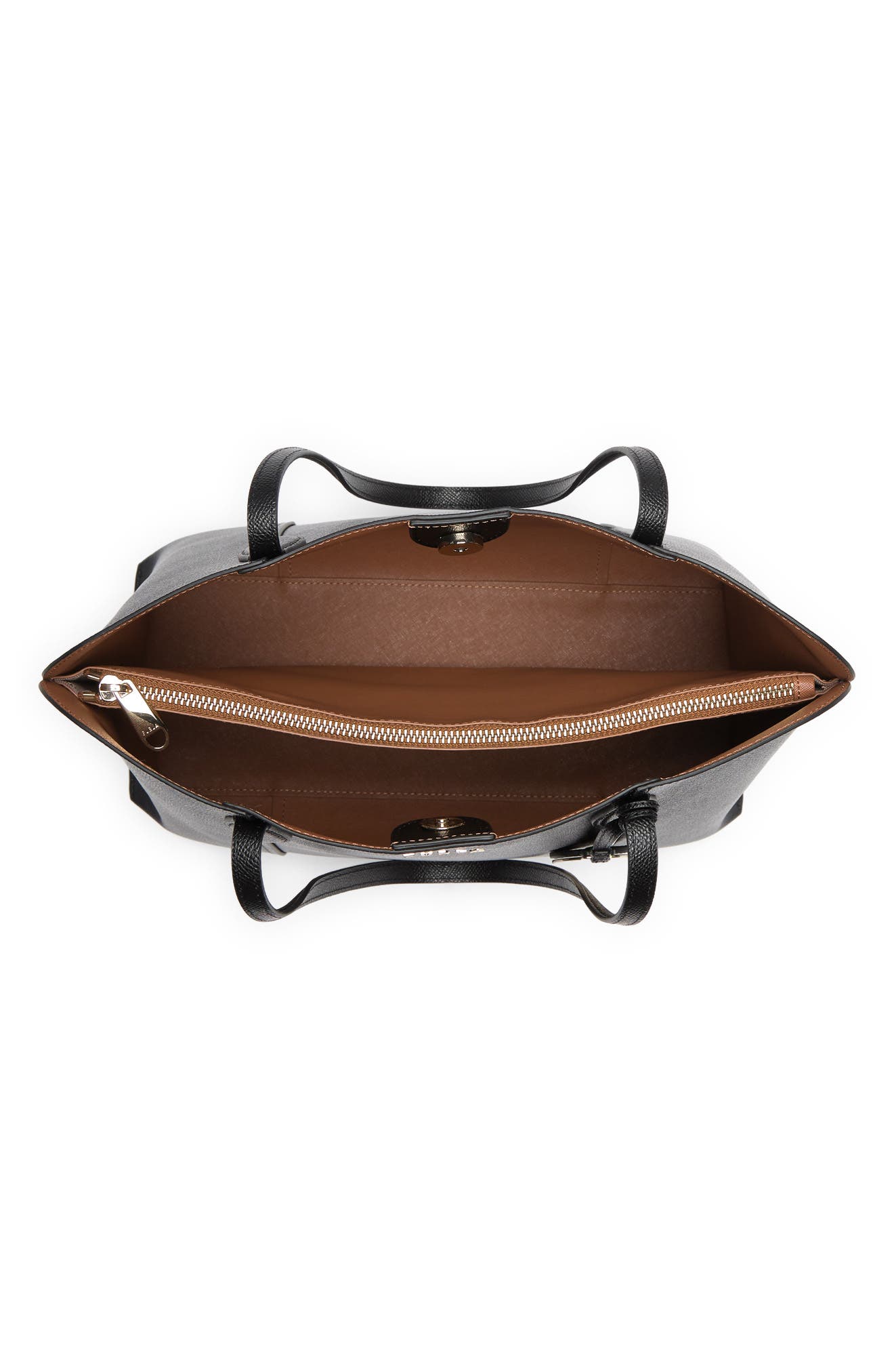 Furla Vittoria Leather Tote Bag, Alternate, color, 