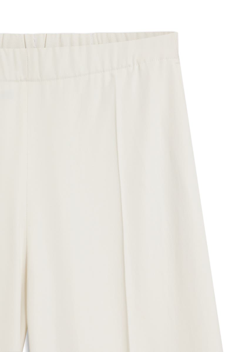 BOSS Tajila Pull-On Wide Leg Pants, Alternate, color, Soft Cream