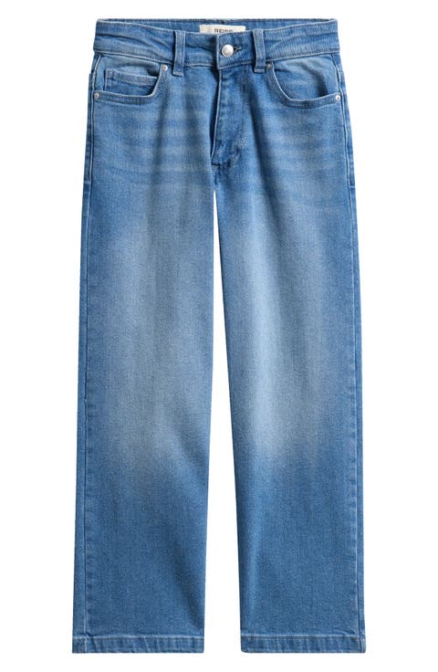 Kids' Sky Jr. Straight Leg Denim Jeans (Little Kid & Big Kid)