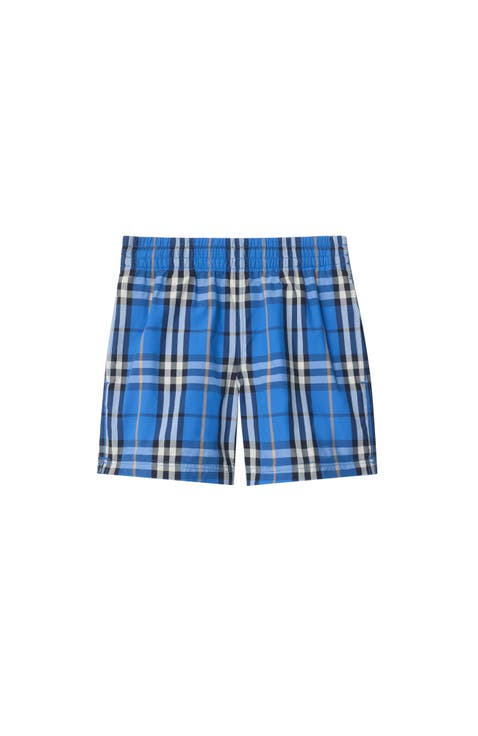 Check Swim Shorts