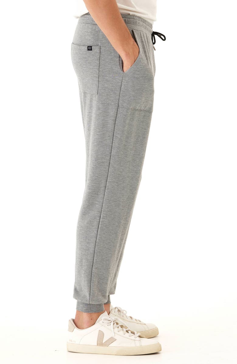 Threads 4 Thought Threads for Thought Pierce Featherweight Joggers, Alternate, color, Heather Grey