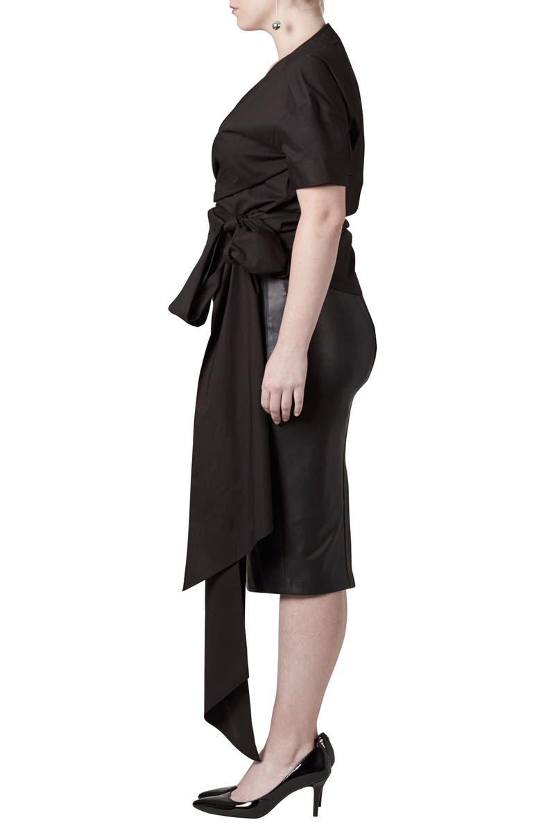 Universal Standard Marano Wrap Top, Alternate, color, 