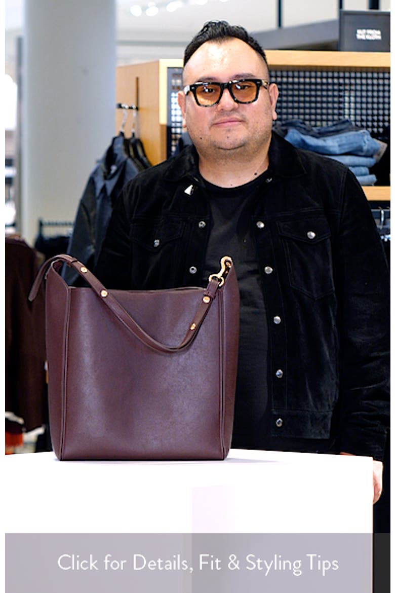 Dalma Faux Leather Sack Bag video