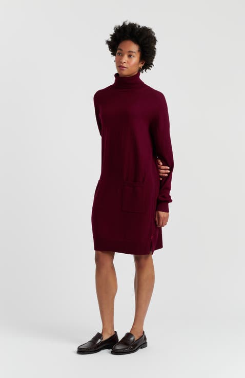 Cashmere Rollneck Dress