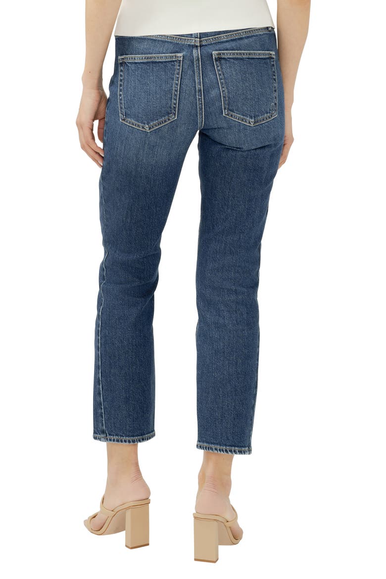 Most Wanted Ankle Straight Leg Jeans, Alternate, color, REWIND