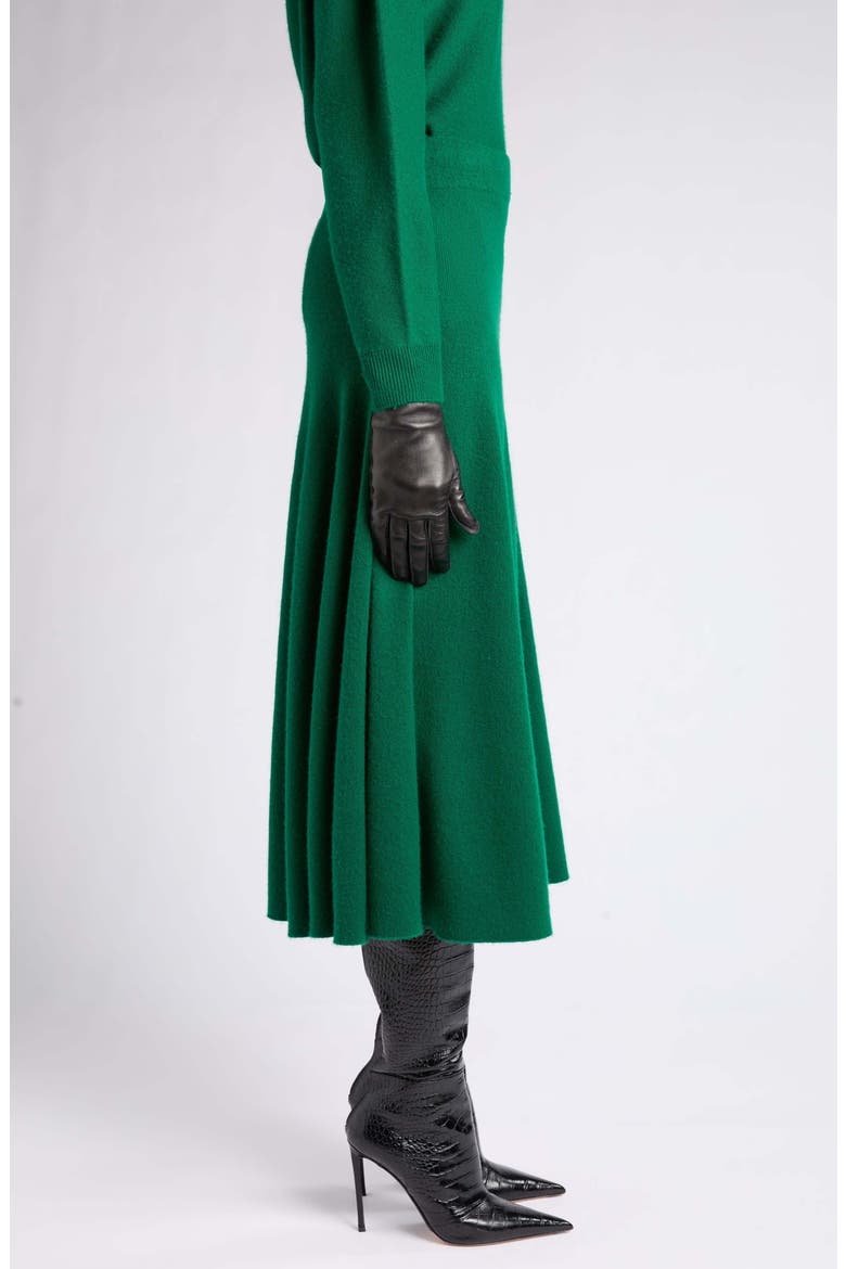 Cashmere Flare Maxi Skirt, Alternate, color, FORMAL GARDEN