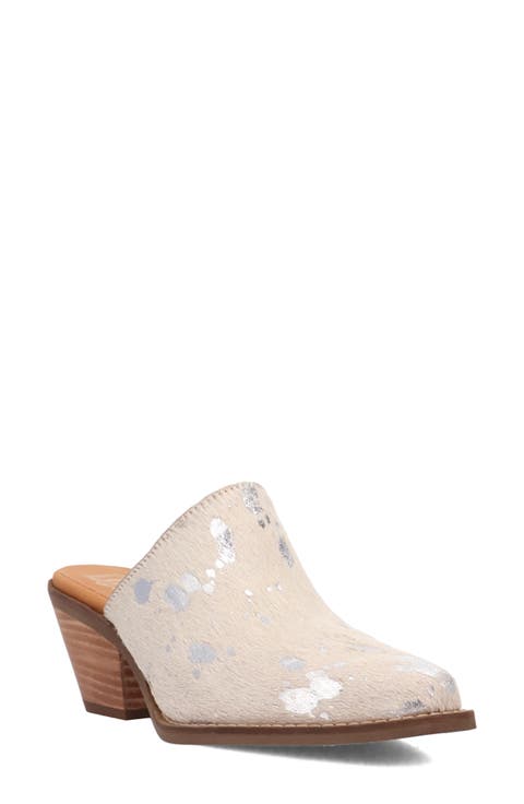 Cash Cow Genuine Calf Hair Mule (Women)