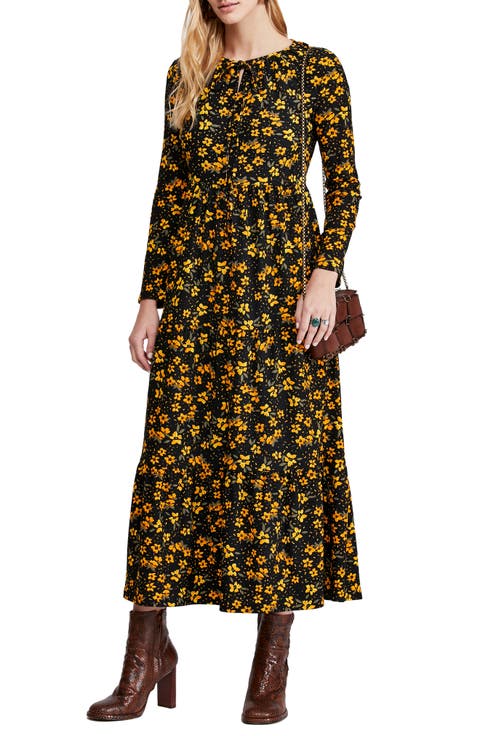 Tiers of Joy Long Sleeve Prairie Dress