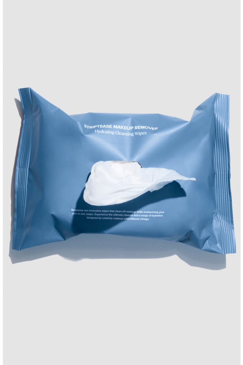 Striptease Makeup Remover Wipes, Alternate, color, clear