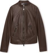 Reiss Allie Leather Jacket