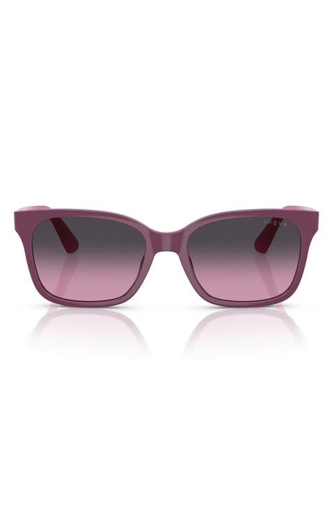 49mm Rectangular Sunglasses