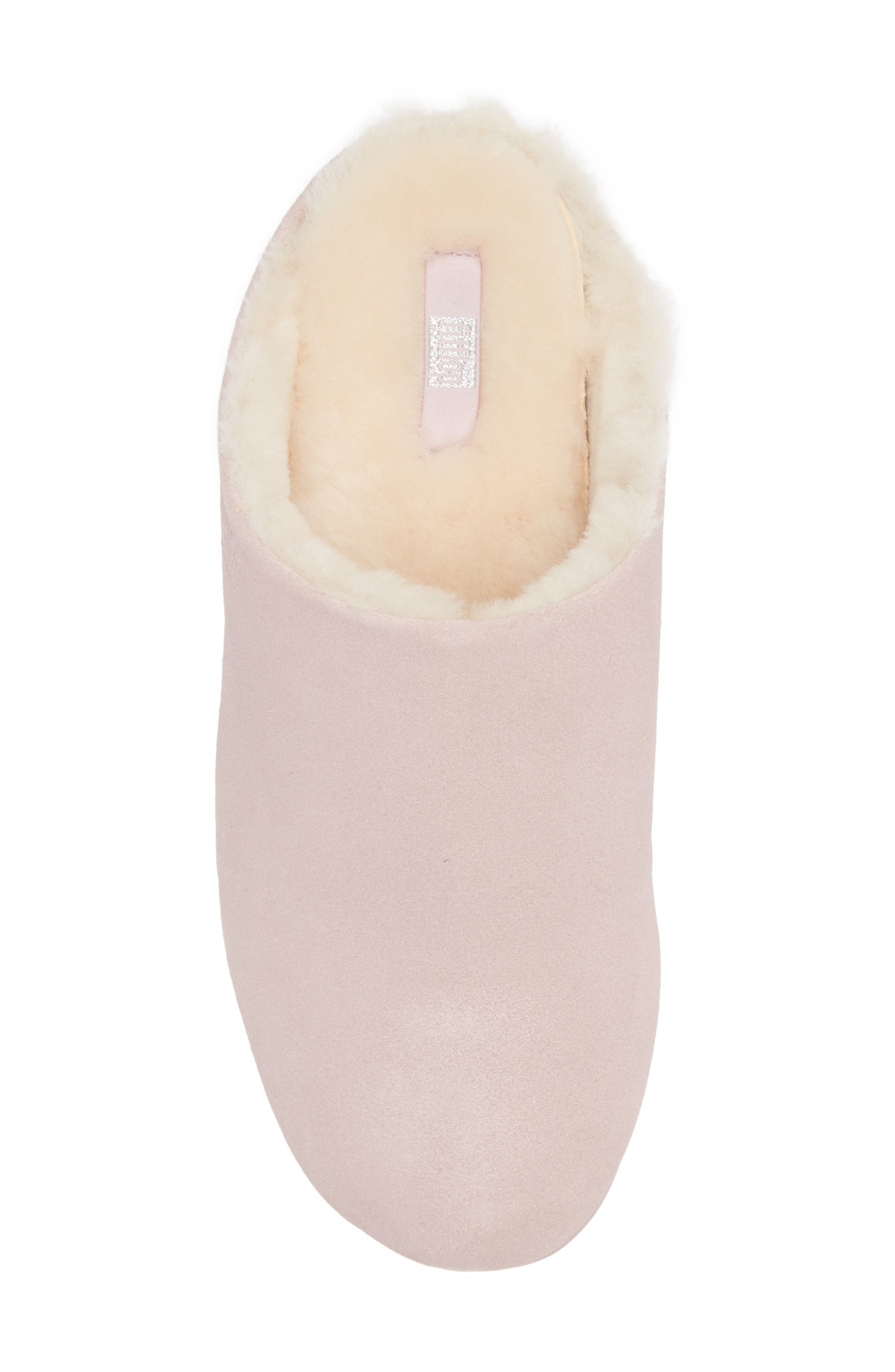 Chrissy Genuine Shearling Lined Mule, Alternate, color, SOFT LILAC