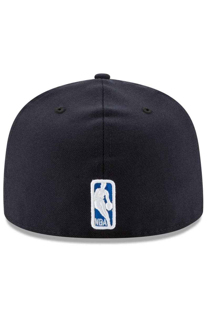 New Era Men's New Era Navy Oklahoma City Thunder 2025 NBA Finals Champions Side Patch 59FIFTY Fitted Hat, Alternate, color, Navy