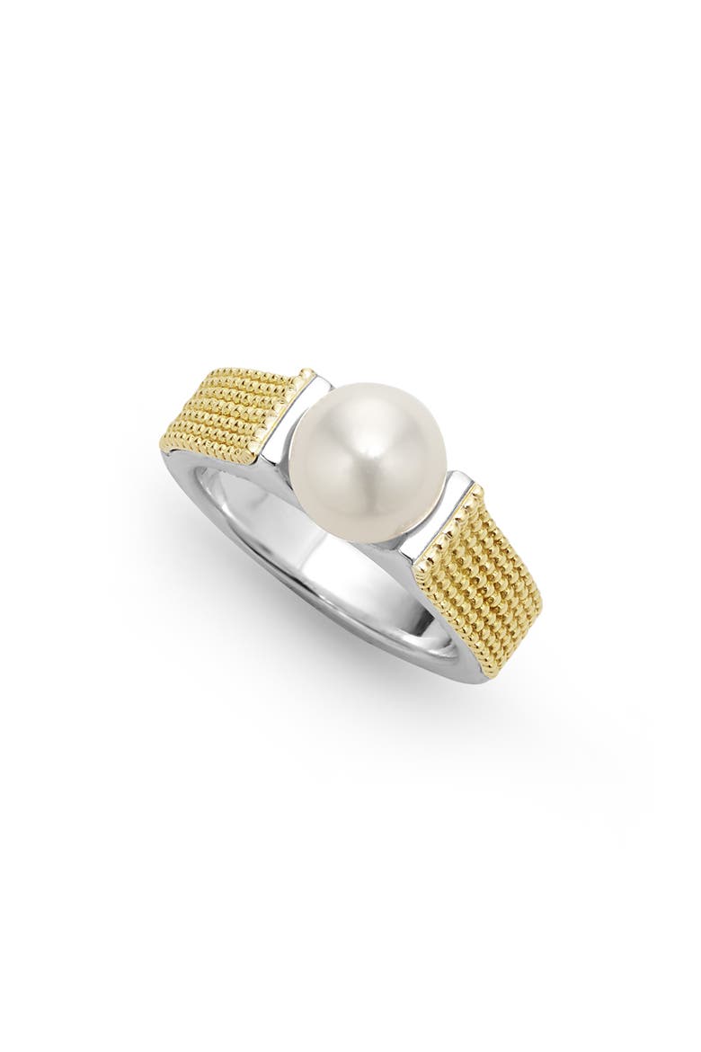 Luna Pearl Lux Ring, Main, color, SILVER
